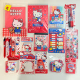Stationery Set Blue/Red