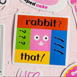 Sticker Bag-interesying text