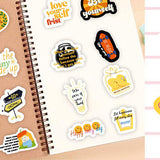 Sticker Bag-interesying text