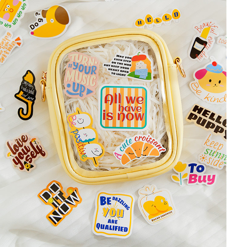 Sticker Bag-interesying text – fugustationery