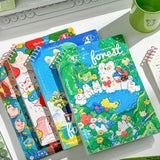Angled-Corner Loose-Leaf Notebook