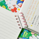 Angled-Corner Loose-Leaf Notebook