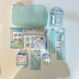Blue Kawaii Stationery Set