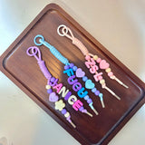 Personalized Name Letter Keychain