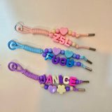 Personalized Name Letter Keychain