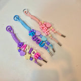 Personalized Name Letter Keychain