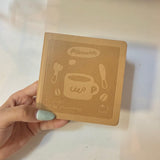 Mini Coffee-Themed Notebook