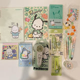 Green stationery bundle