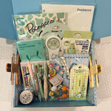 Green stationery bundle