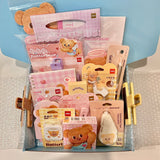 Pink Bear Stationery Combo