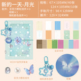 PVC M5 DIY Mini Binder Notebook