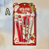 Sweet Bunny Strawberry Pen Set