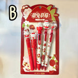 Sweet Bunny Strawberry Pen Set